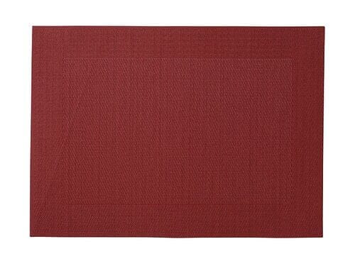 Maxwell & Williams Placemat Wide Border 45x30cm Red Placemats & Coasters The Cooks Kitchen Mandurah 