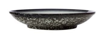M&w Caviar Granite Footed Bowl 25cm Servingware The Cooks Kitchen 