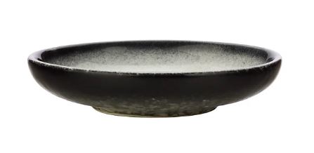 M&w Caviar Granite Round Sauce Dish 10cm