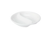 Maxwell & Williams White Basics Round Divided Sauce Dish 10cm