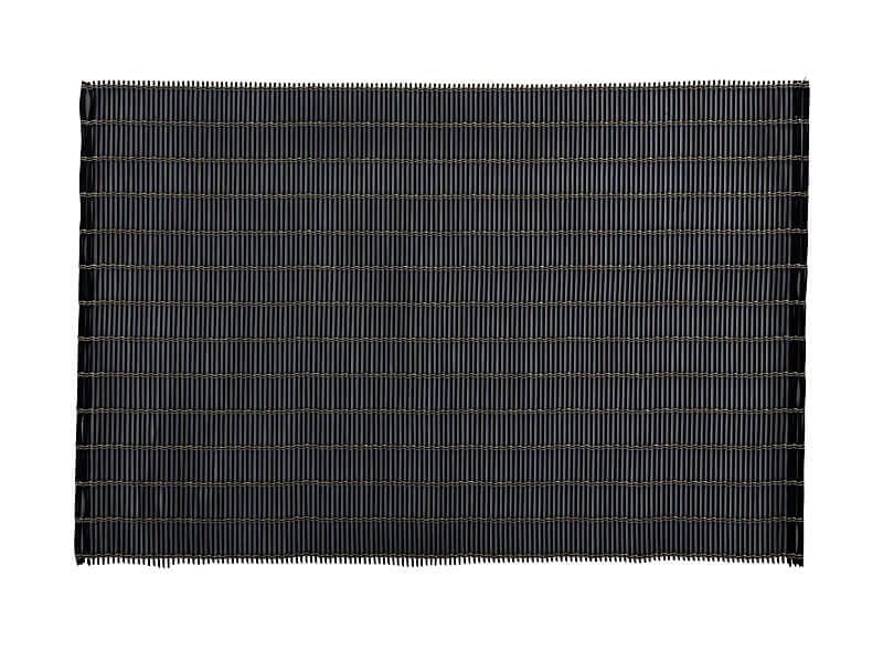 Maxwell & Williams Table Accents Lurex Bamboo Weave Placemat 45x30cm Black W/ Gold Placemats & Coasters The Cooks Kitchen Mandurah 