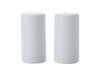Maxwell & Williams White Basics Cylindrical Salt & Pepper