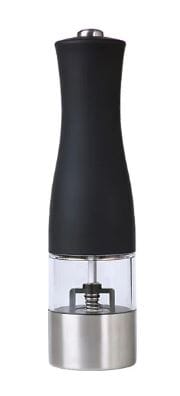 Cosmopolitan Electric Salt/pepper Mill 21cm Gift Boxed - Black Salt & Pepper Grinders & Mills The Cooks Kitchen 