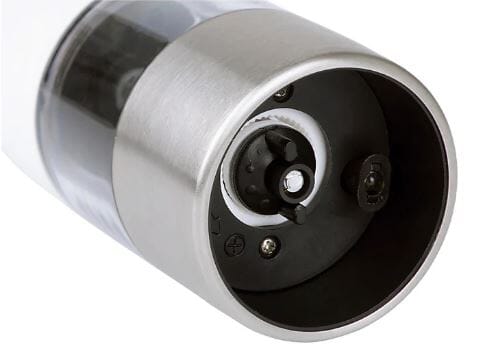 Cosmopolitan Electric Salt/pepper Mill 21cm Gift Boxed - White Salt & Pepper Grinders & Mills The Cooks Kitchen 