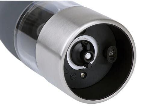 Cosmopolitan Electric Salt/pepper Mill 21cm Gift Boxed - Grey Salt & Pepper Grinders & Mills The Cooks Kitchen 