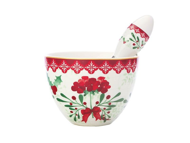Maxwell & Williams Mistletoe Dip & Spread Set 10cm Servingware The Cooks Kitchen 