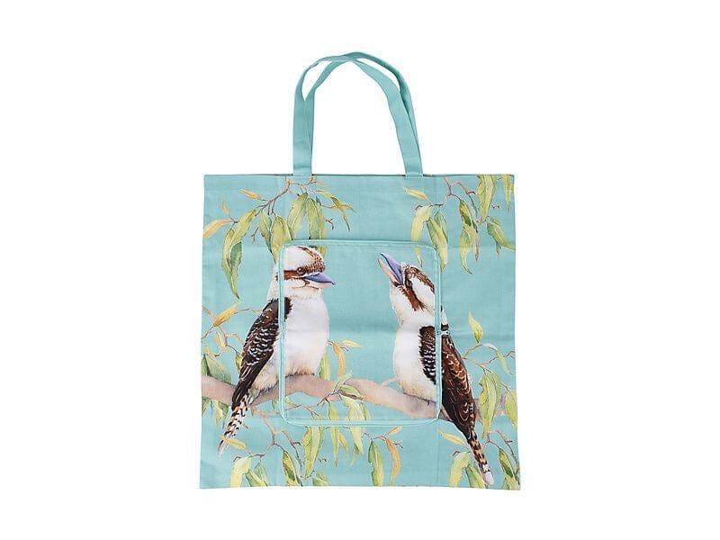 Maxwell & Williams Katherine Castle Bird Talk Tote Bag 40x40cm Kookaburras Novelty Gifts The Cooks Kitchen Mandurah 