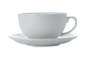 Maxwell & Williams White Basics Cappuccino Cup & Saucer 320ml Mugs - Cups & Saucers The Cooks Kitchen Mandurah 
