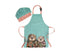 Maxwell & Williams Marini Ferlazzo Wild Planet Kids Apron & Hat Set Sea Otters Aprons, Mitts & Gloves The Cooks Kitchen Mandurah 