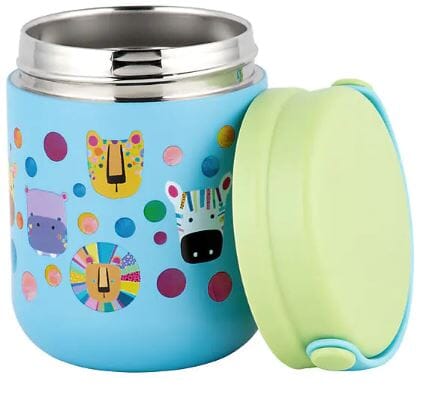 Maxwell & Williams Kasey Rainbow - Childrens Insulated Food Container 300ml - Blue Vacuum Flasks & Travel Mugs The Cooks Kitchen 