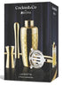 Maxwell & Williams Cocktail & Co Lafayette 4pc Cocktail Set Gold Cocktail Hour The Cooks Kitchen 