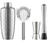 Maxwell & Williams Lafayette 4pc Cocktail Set Silver