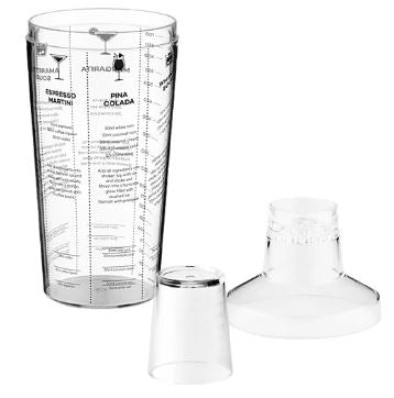 Maxwell & Williams Cocktail & Co Recipe Shaker 700ml