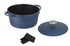 Maxwell & Williams Agile - Non-stick Casserole 20cm/2.4l - Navy Casseroles The Cooks Kitchen 