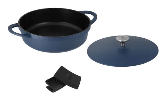 Maxwell & Wiliams Agile - Non-stick Shallow Casserole 28cm/4l - Navy Casseroles The Cooks Kitchen 