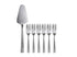 Maxwell & Williams Diamonds Cake Server & Fork Set 7pc Gift Boxed Cutlery Sets The Cooks Kitchen 