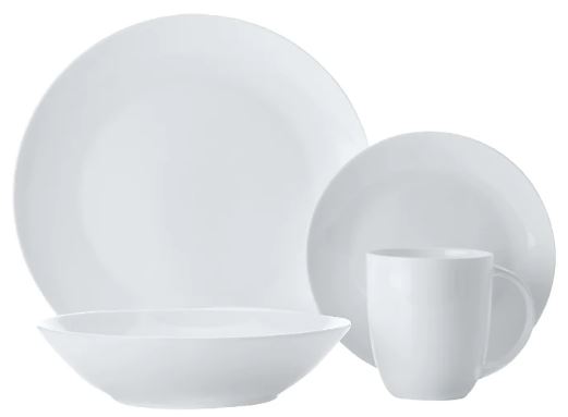 Maxwell & Williams Resort Cashmere Coupe Dinner Set 16pce