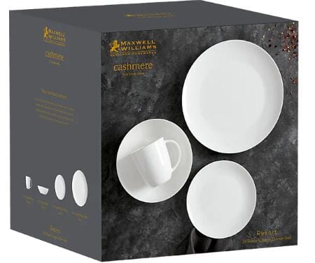 Maxwell & Williams Resort Cashmere Coupe Dinner Set 16pce Dinner Sets The Cooks Kitchen 