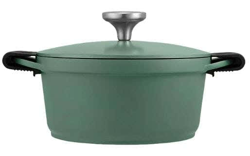 Maxwell & Williams Agile - Non-stick Casserole 20cm/2.4l - Sage Casseroles The Cooks Kitchen 