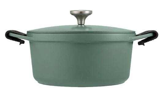 Maxwell & Williams Agile - Non-stick Casserole 24cm/4.2l - Sage Casseroles The Cooks Kitchen 