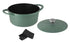 Maxwell & Williams Agile - Non-stick Casserole 24cm/4.2l - Sage Casseroles The Cooks Kitchen 