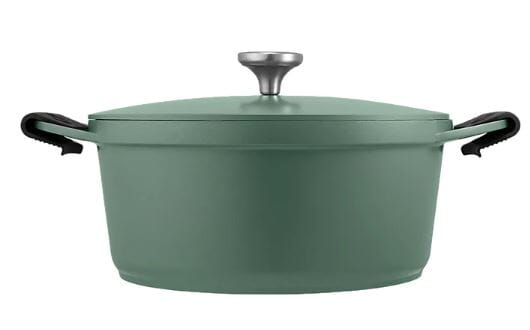 Maxwell & Williams Agile - Non-stick Casserole 28cm/6.3l - Sage Casseroles The Cooks Kitchen 