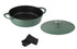 Maxwell & Williams Agile - Non-stick Shallow Casserole 28cm/4l - Sage Casseroles The Cooks Kitchen 