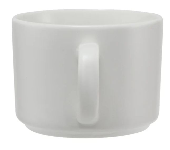 Maxwell & Williams White Basics Straight Cup And Saucer 230ml