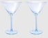 Maxwell & Williams Glamour - Martini Glass 230ml Set Of 2 - Blue Cocktail The Cooks Kitchen 