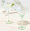 Maxwell & Williams Glamour - Martini Glass 230ml Set Of 2 - Green