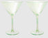 Maxwell & Williams Glamour - Martini Glass 230ml Set Of 2 - Green Cocktail The Cooks Kitchen 