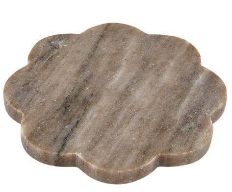 Maxwell & Williams Coaster Collective Scallop Marble 11.5cm Coaster Beige Coasters The Cooks Kitchen 