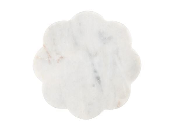 Maxwell & Williams Coaster Collective Scallop Marble 11.5cm Coaster White Coasters The Cooks Kitchen 