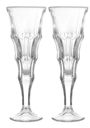 Maxwell & Williams Cocktail & Co. Mixology Champagne Flute 180ml Set Of 2 - Linear Glassware The Cooks Kitchen 