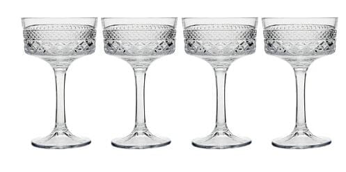 Maxwell & Williams Speakeasy Champagne Coupe Glass - 280ml Set Of 4 Glassware The Cooks Kitchen 