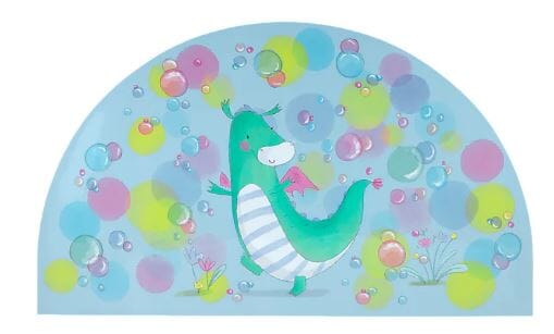 Maxwell & Williams Jedda Robaard Magical Tales - Semi Circle Placemat - 28x47.5cm - Dragon Placemats The Cooks Kitchen 