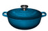 Maxwell & Williams Cast Iron Round Casserole 24cm/3.3l - Midnight Blue