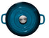 Maxwell & Williams Cast Iron Round Casserole 24cm/3.3l - Midnight Blue