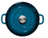 Maxwell & Williams Cast Iron Round Casserole 24cm/3.3l - Midnight Blue Cast Iron The Cooks Kitchen 