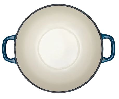 Maxwell & Williams Cast Iron Round Casserole 26cm/4l - Midnight Blue