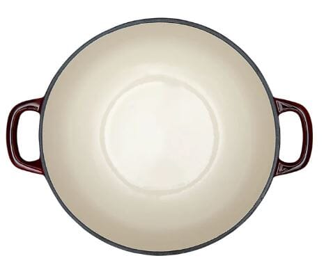 Maxwell & Williams Cast Iron Round Casserole 3.3l/24cm - Merlot Cast Iron The Cooks Kitchen 