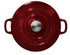 Maxwell & Williams Cast Iron Round Casserole 3.3l/24cm - Merlot Cast Iron The Cooks Kitchen 