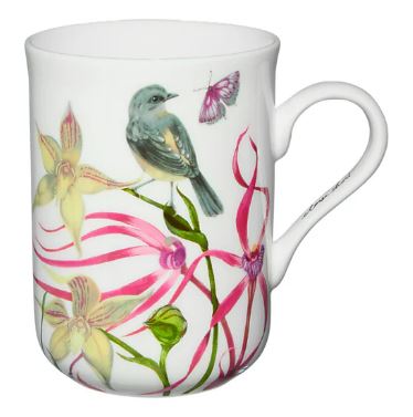 Maxwell & Williams Eloise Short Lyric Mug 330ml - Yellow Robin