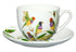 Maxwell & Williams Eloise Short Lyric Cup & Saucer - Gouldian Finch