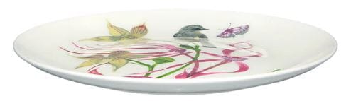 Maxwell & Williams Eloise Short Lyric Coupe Plate 20cm - Yellow Robin Loose Dinnerware The Cooks Kitchen 