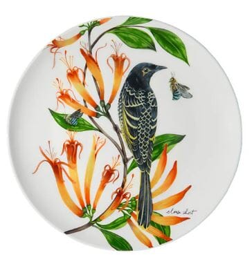 Maxwell & Williams Eloise Short Lyric Couple Plate 20cm - Regent Honeyeater Loose Dinnerware The Cooks Kitchen 