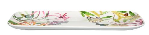 Maxwell & Williams Eloise Short Lyric Rectangle Platter 29x15cm - Butterflies