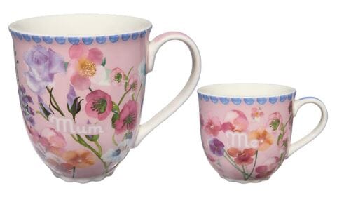 Maxwell & Williams Affection Mum & Me Mug Set Of 2 Mugs - Cups & Saucers The Cooks Kitchen 