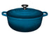 Maxwell & Williams Cast Iron Round Casserole 28cm/6.2l - Midnight Blue