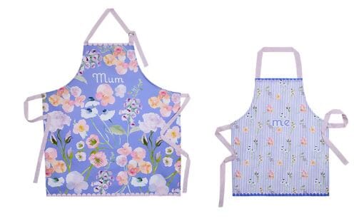 Maxwell & Williams Affection Mum & Me Apron Set Of 2 50x70cm Aprons The Cooks Kitchen 